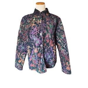 Nomadic Traders Purple Quilted Jacket